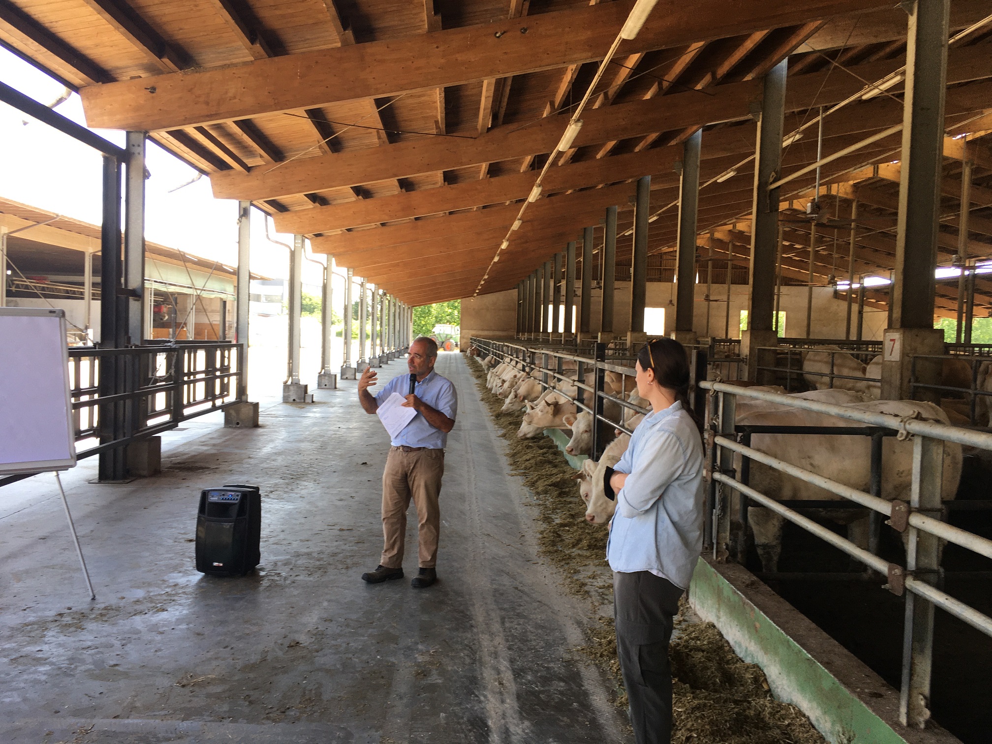 Demonstration Farm Visit Autofeed Applied In The Italian Fa